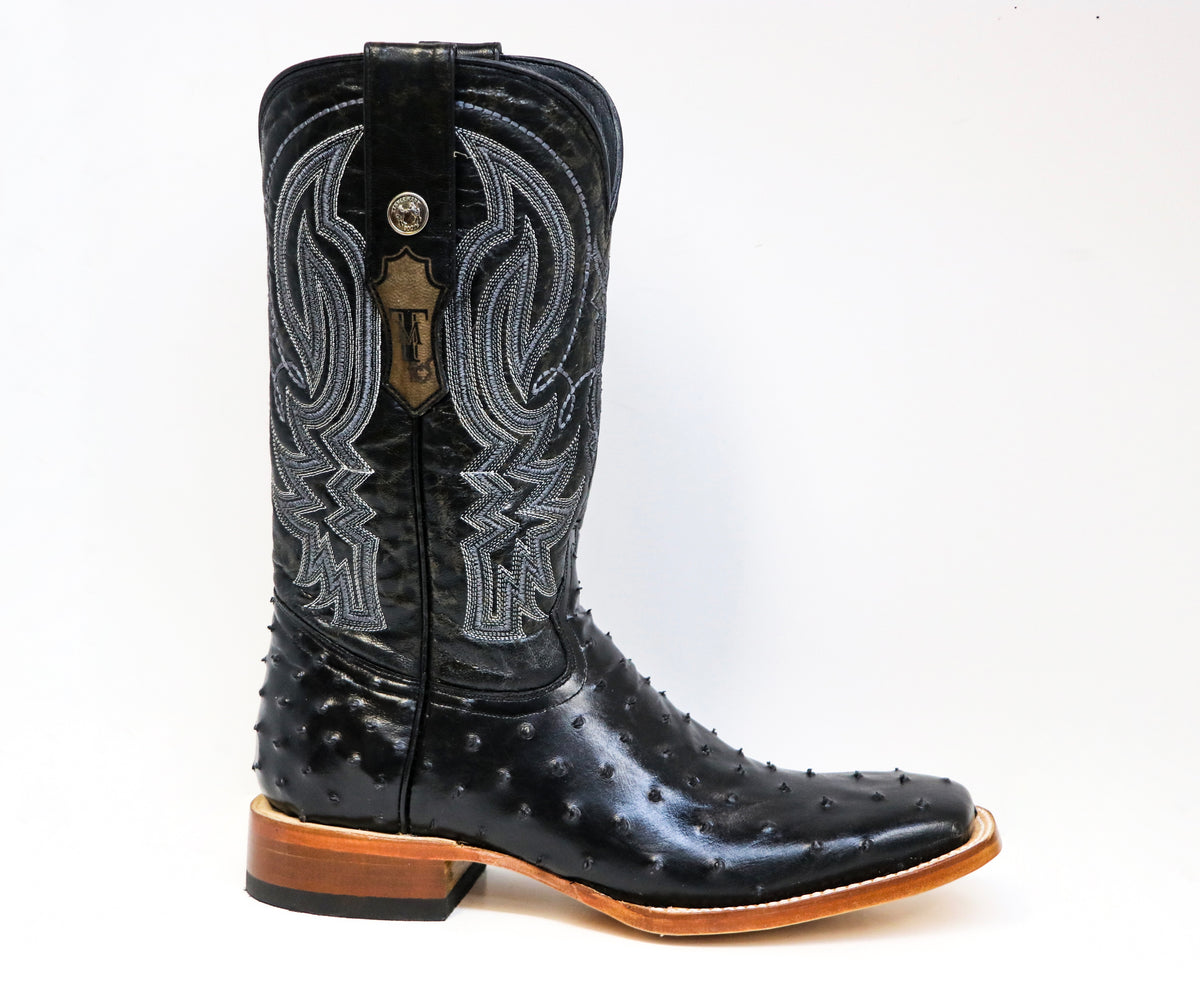 nee/トゥッタッタ Black & Aqua Python Leather Boots - Square Toe – Texas Boot