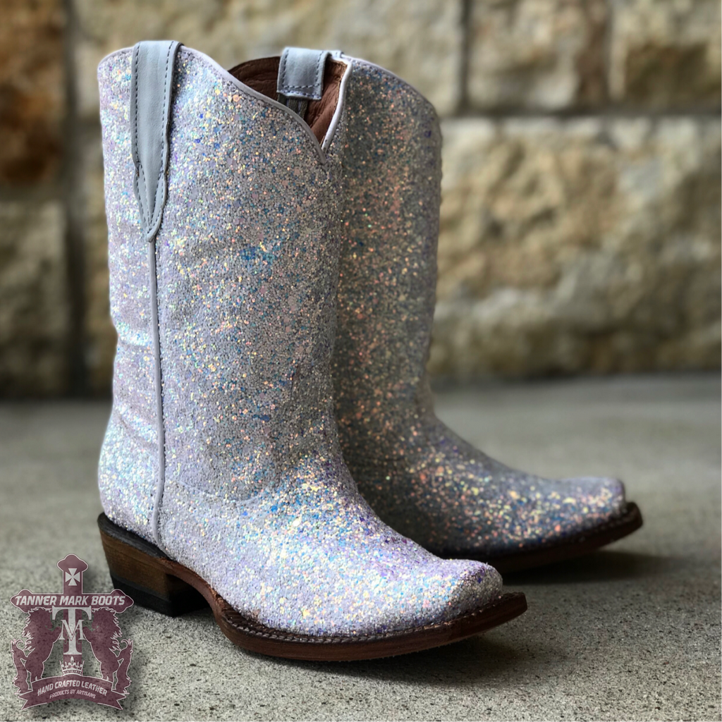 Tanner mark 2025 glitter boots