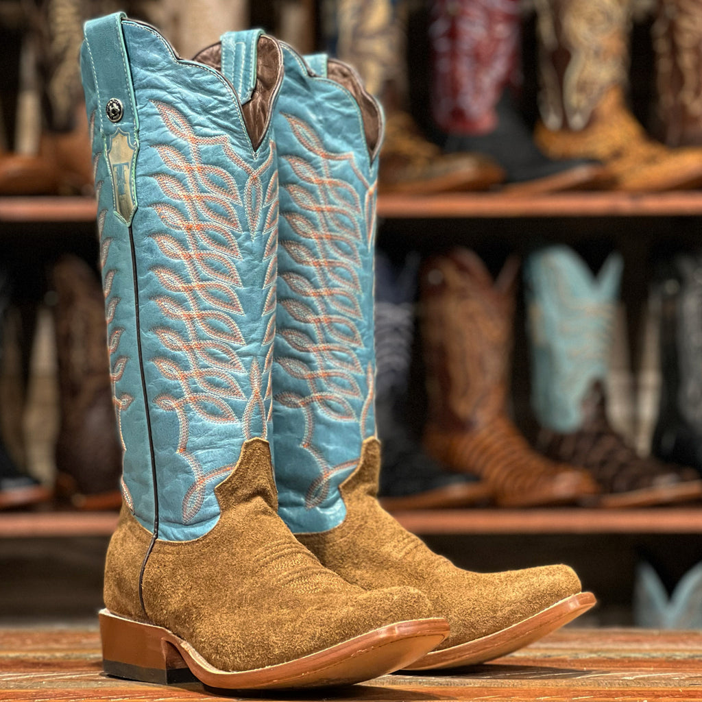 Mens turquoise hot sale cowboy boots